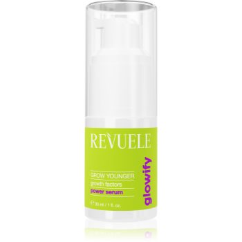 Revuele Glowify Grow Younger Power Serum Growth Factors Ser facial pentru fermitate - imagine 2